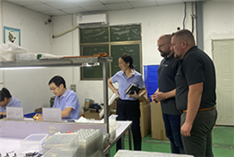 2023年8月德国客户来访孛斯五金